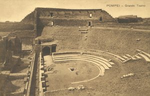 Pompéia, Itália, anfiteatro de Italian Photographer