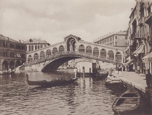 Ponte Rialto (foto a p/b) de Italian Photographer