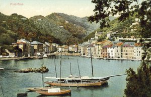 Portofino, Itália (foto a cores) de Italian Photographer