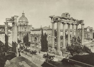 Fórum Romano com as novas escavações de Italian Photographer