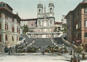 Roma, Os Passos Espanhóis (foto a cores) de Italian Photographer
