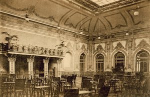 San Remo, Casino Municipale, Winter Garden (foto a p/b) de Italian Photographer