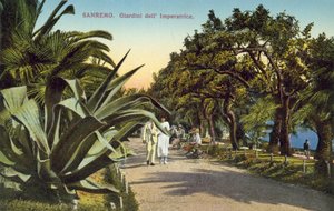 San Remo, Itália, Del Imperatrice Gardens de Italian Photographer