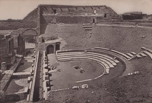 Teatro Tragico, Teatro para Tragédias, dramas (foto a p/b) de Italian Photographer