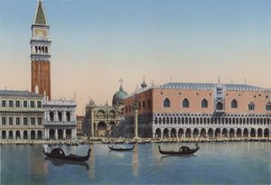 Veneza, Piazzetta San Marco e Palazzo Ducale da Lagoa de Italian Photographer