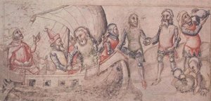 Adicionar 15477 fol.2v Jason parte em sua viagem, de 