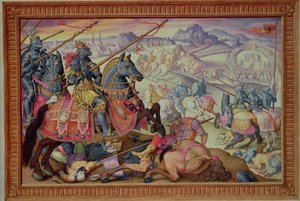 Adicionar 33733 f.9 Imperador Carlos V e o exército otomano, de 