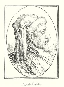 Agnolo Gaddi (gravura) de Italian School