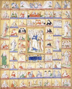 Todos os Santos com São Pedro no centro, c.1560 de Italian School