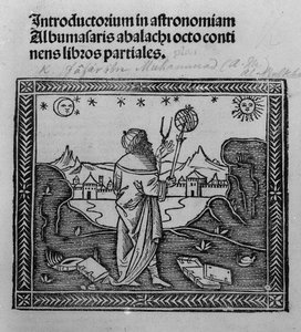 Astronomer stargazing, da Introductorium in astronomiam, publicado em Veneza 1506 de Italian School