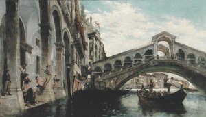 An Unusual Cargo, c.1890 (óleo sobre tela) de Italian School