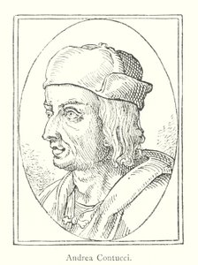 Andrea Contucci (gravura) de Italian School
