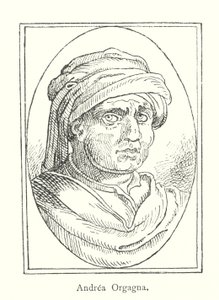 Andrea Orgagna (gravura) de Italian School