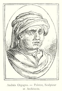 Andrea Orgagna, Pintora, Escultora e Arquiteta (gravura) de Italian School
