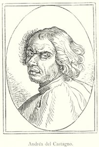 Andrea del Castagno (gravura) de Italian School