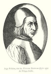 Anjo político, da Virorum Doctorum effigies 1572 de Filippo Gallis (gravura) de Italian School