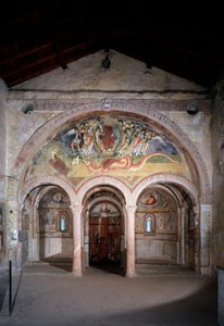 Apocalipse - fresco de Italian School