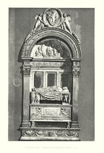 B Rossellino, Tombeau de Leonardo Bruni de Italian School