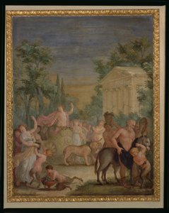 Baco e Ariadne de Italian School