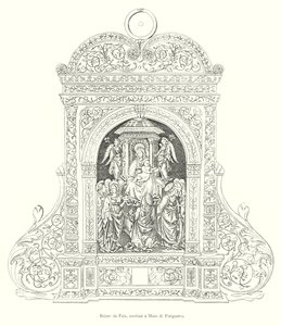 Baiser de Paix, attribue a Maso di Finiguerra (gravura) de Italian School