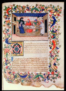 Bancos, Escola Vêneto-Bolonhesa (miniatura) (ver também 60917-19) de Italian School