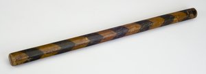 Baton para o &39;Giuoco del Ponte&39; (madeira e tinta) de Italian School