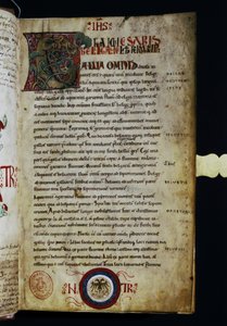 CAESAR Gaius Julius: Uma página dos "Commentarii de Bello Gallico". de Italian School