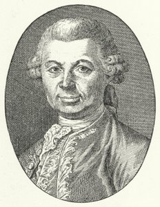 Carlo Gozzi, dramaturgo italiano (gravura) de Italian School