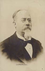 Cesare Lombroso (1835-1909), médico e criminologista italiano de Italian School