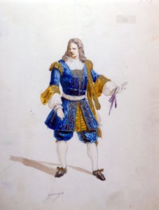 Personagem de Giorgio na "Traviata" de Giuseppe Verdi de Italian School