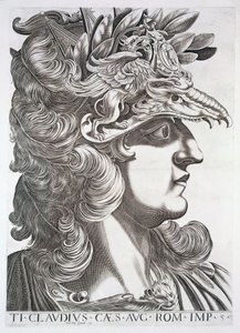 Cláudio César (10 a.C.-54 d.C.) de Italian School
