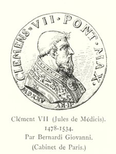 Clemente VII, Julius de Medici de Italian School