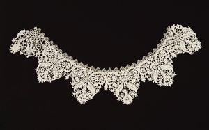 Colar, de Veneza, 1625-50 (linho e renda de agulha) de Italian School