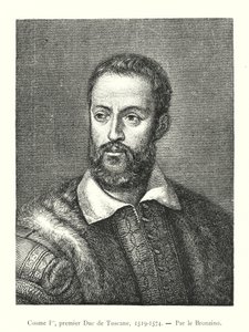 Cosimo I, primeiro Duque da Toscana de Italian School