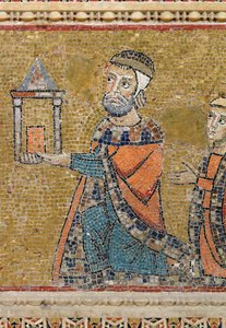 Figura do doador (mosaico) de Italian School