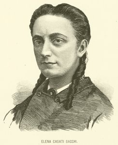 Elena Casati Sacchi (gravura) de Italian School