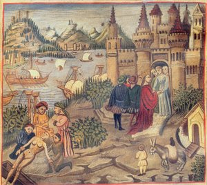 Fac-símile da Escola de Salerno, do Cânon de Medicina de Avicena (Ibn Sina) (980-1037)