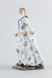 Figura feminina (porcelana) de Italian School