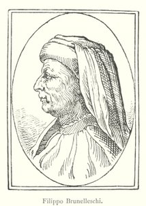 Filippo Brunelleschi (gravura) de Italian School