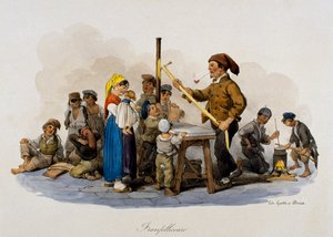 Franfellicaro (fabricante e vendedor de balas duras), Itália de Italian School