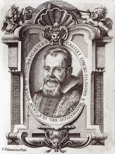 Frontispício para Il Saggiatore por Galileo Galilei, publicado em 1623 de Italian School