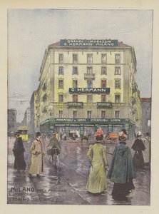 G Hermann (cor litho) de Italian School