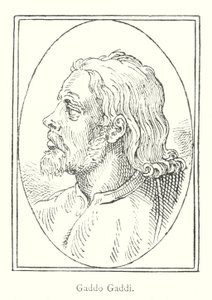 Gaddo Gaddi (gravura) de Italian School