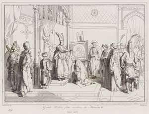 Gentile Bellino, cavaleiro de Mohammed II de Italian School