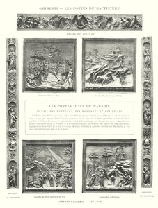 Ghiberti, As Portas do Baptistério, Lorenzo Ghiberti de Italian School