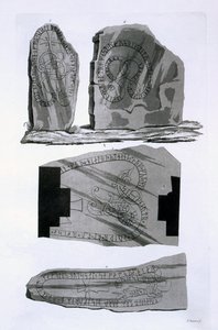 Gnistad Bronzes, c.1820s-30s (gravação a cores) de Italian School