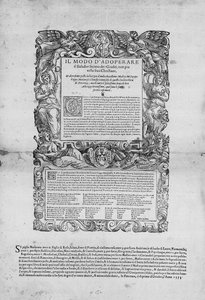 A Maneira de Usar o Balador Secreto dei Giudei, de Jacopo Coppa de Modena, Florença de Italian School
