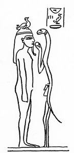 Ilustração tirada do Dicionário da Mitologia Egípcia por Rodolfo Vittorio Lanzoni, 1881 (desenho) de Italian School