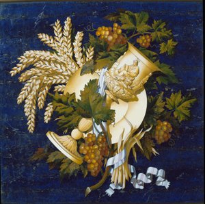 Mármore incrustado de Italian School