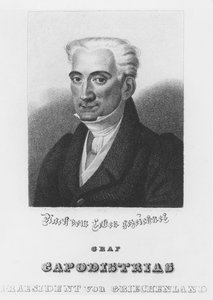 Ioannis Kapodistrias (gravura) de Italian School